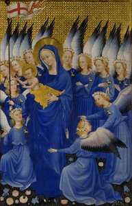 Mary with Child and Angels, Wilton Diptych